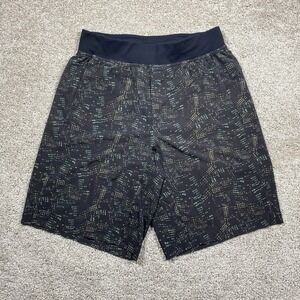 Lululemon Unlined Surge Shorts Medium Geometric Multicolor 10" Inseam Drawstring
